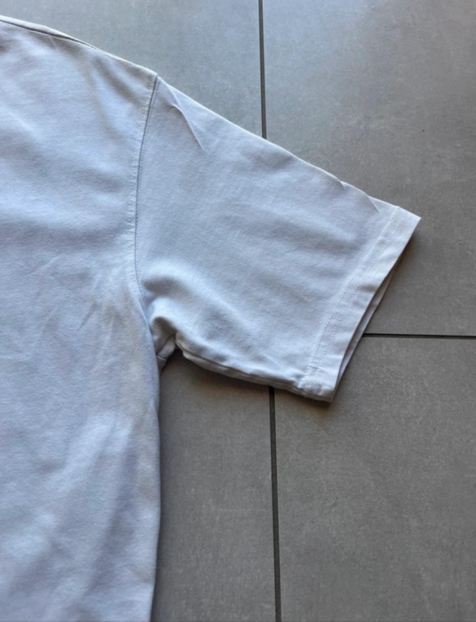 Off-White T-Shirt Branco Autêntico Vintage 2013 Y2K com Estampa Gráfica nas Costas Tamanho GG Archive Streetwear – photo 8